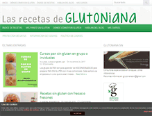Tablet Screenshot of glutoniana.com
